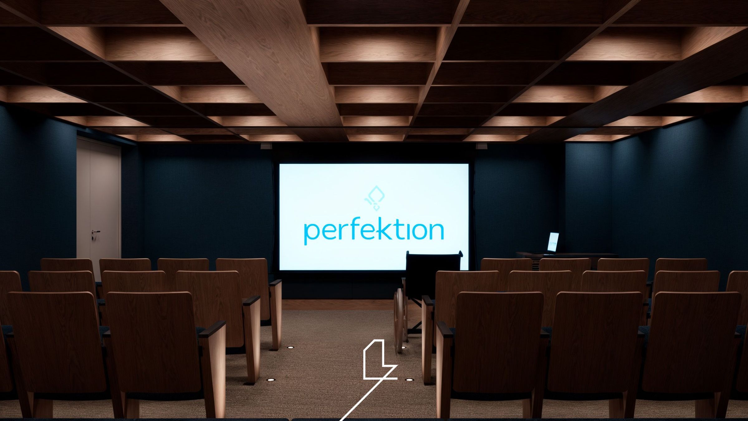 Projeto da nova Perfektion: auditório