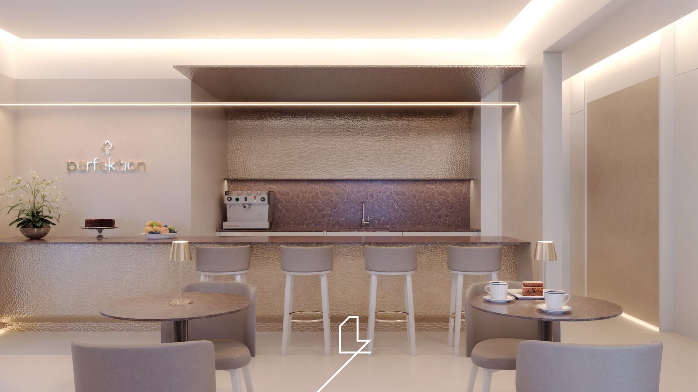 Projeto da nova Perfektion: café gourmet