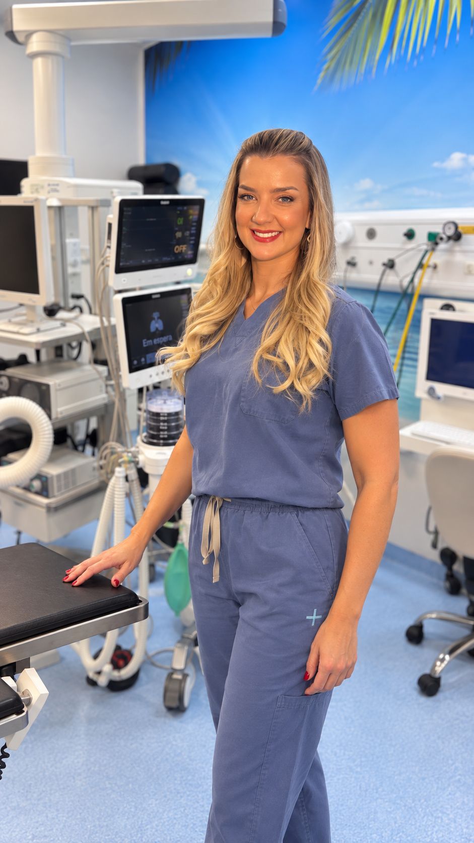 Roberta, anestesiologista da equipe Perfektion