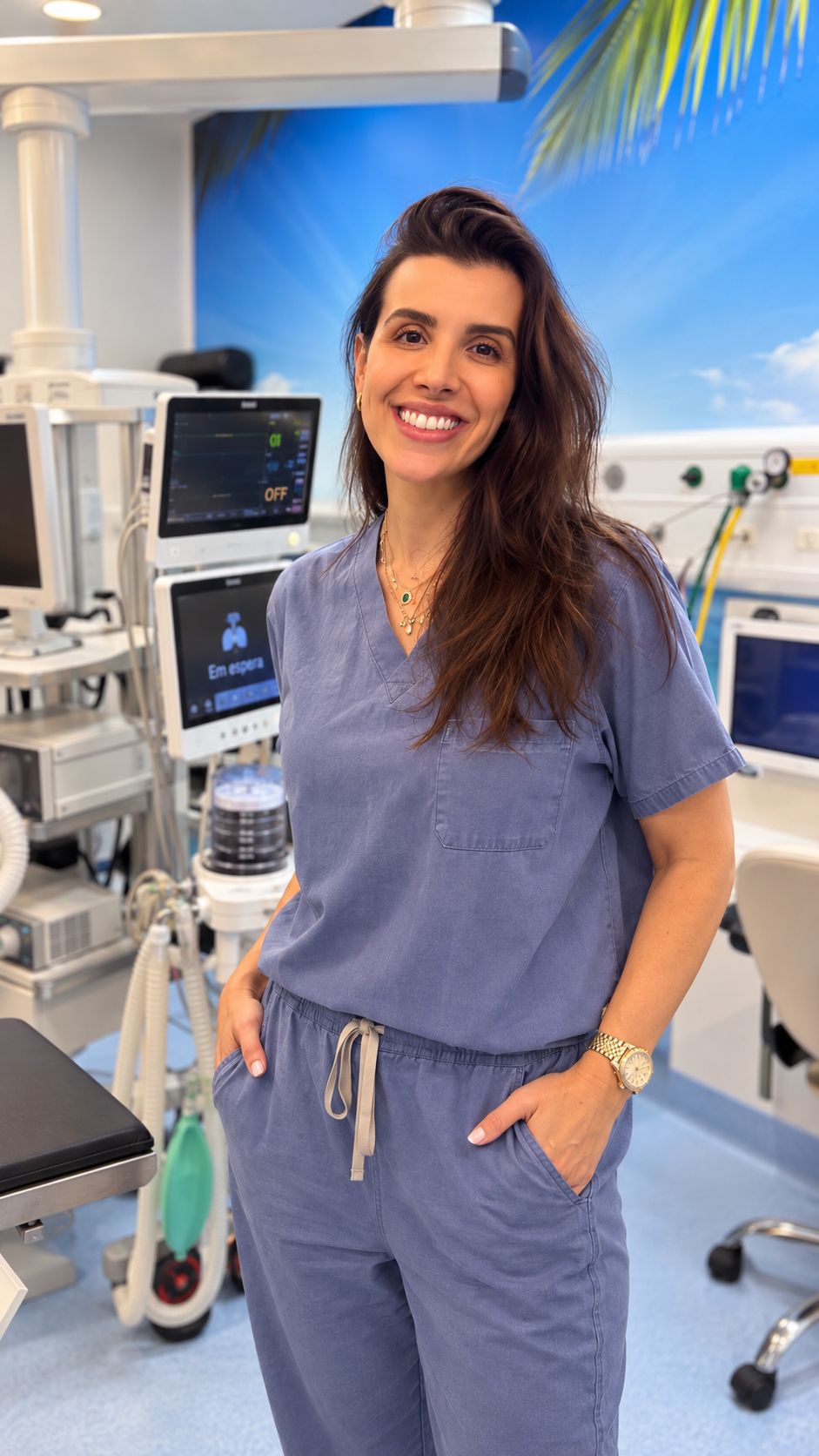 Sabrina, anestesiologista da equipe Perfektion